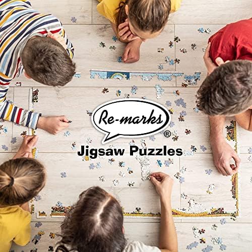 Re-marks Special Delivery Puzzle, Collage Puzzle, 1000-Piece Christmas Puzzle