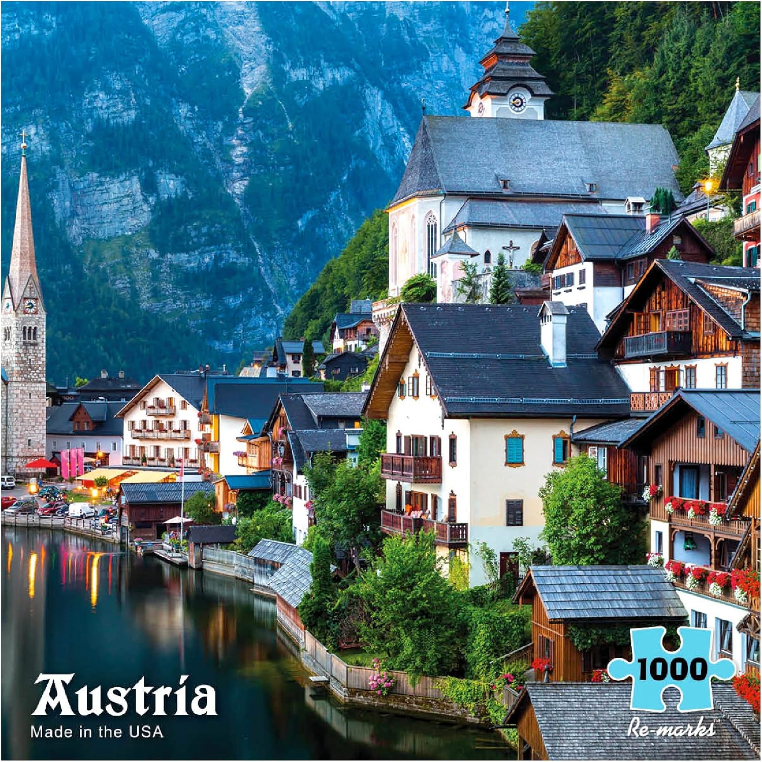 Re-Marks Austria Puzzle, Large 1000 Piece Puzzle for All Ages